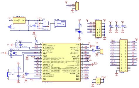 基于stm32实现的温度、心率、步数原理图 电路图下载 21ic电子技术资料下载站