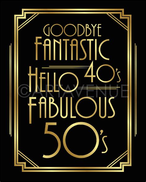 50th Birthday Printables Printable Templates