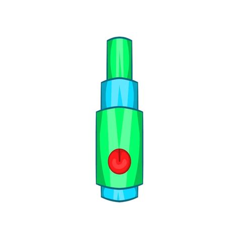 Icono de atomizador de cigarrillos electrónicos en estilo de dibujos