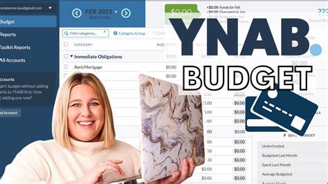 YNAB BUDGET FOR BEGINNERS Pay Off Multiple Credit Card Debts Budget