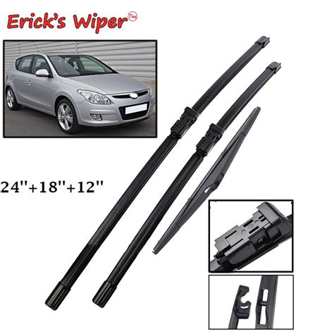 Erick S Wiper Front And Rear Wiper Blades Set For Hyundai I30 2007 2010 Windshield Windscreen