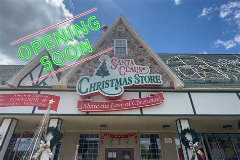 Santa Claus Christmas Store 2023 Opening Date