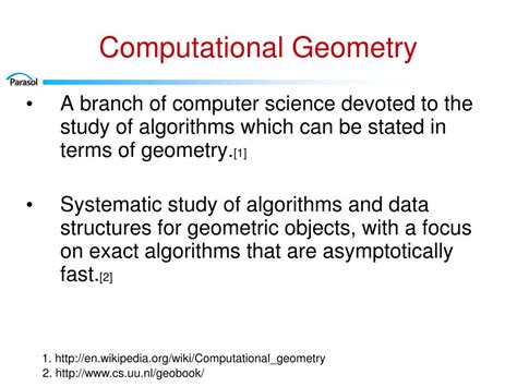 PPT Computational Geometry Algorithms Library PowerPoint Presentation