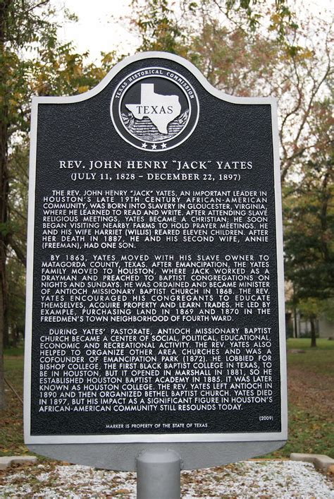 John Henry Jack Yates July 11 1828 December 22 1897 Flickr