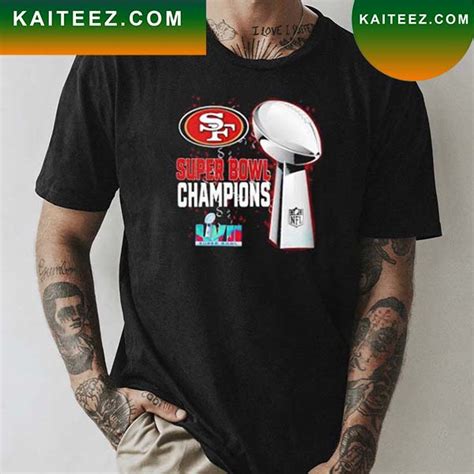 San Francisco 49ers Super Bowl Lvii 2023 Champions T-shirt - Kaiteez