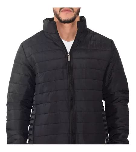 Jaqueta Puffer Masculina Acolchoada Preta Inverno Frio Frete Gr Tis