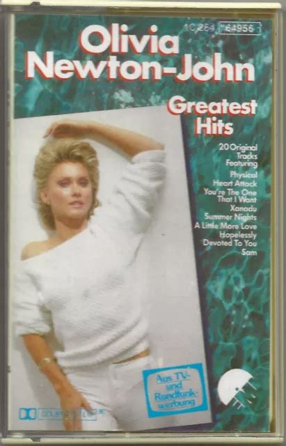 OLIVIA NEWTON JOHN Greatest Hits Cassette 18 56 PicClick UK