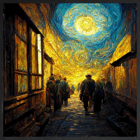 Fake Vincent Van Gogh Paintings Midjourney Paintings Behance