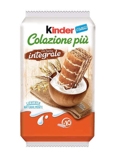 Amazon Kinder Colazione Più Merendine con Farina integrale 290g