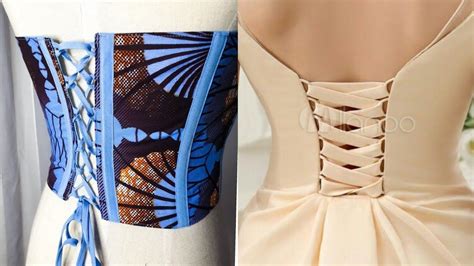 How To Cut And Sew A Lace Up Corset Back With Modesty Panel Artofit