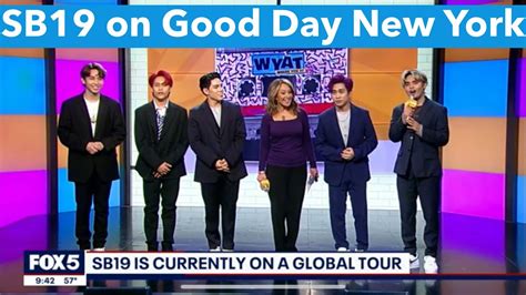 SB19 On GOOD DAY NEW YORK WYAT Performance Live And Interview Full