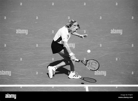 Steffi Graf Grand Slam Black And White Stock Photos And Images Alamy