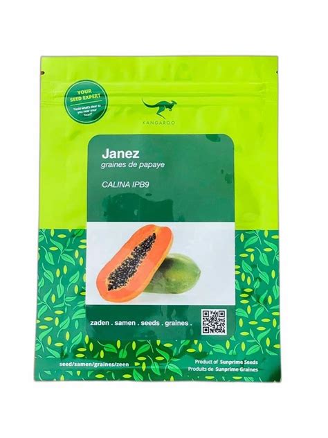 Hybrid Purity Calina Ibp Papaya Seeds Packaging Type Packet