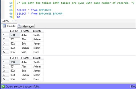 Sql Server Coding The After Insert Trigger In Sql Server