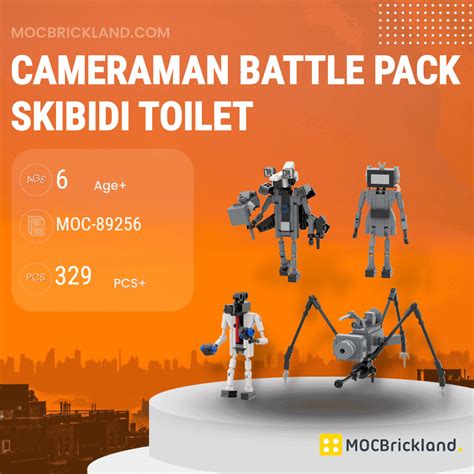 Cameraman Battle Pack Skibidi Toilet Mocbrickland Movies And