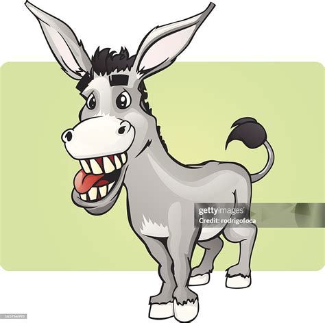 Funny Smiling Donkey High-Res Vector Graphic - Getty Images