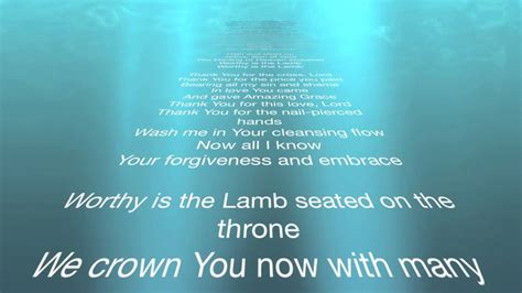 Worthy is the Lamb (with lyrics) - Hillsong - Easter Song Acordes ...