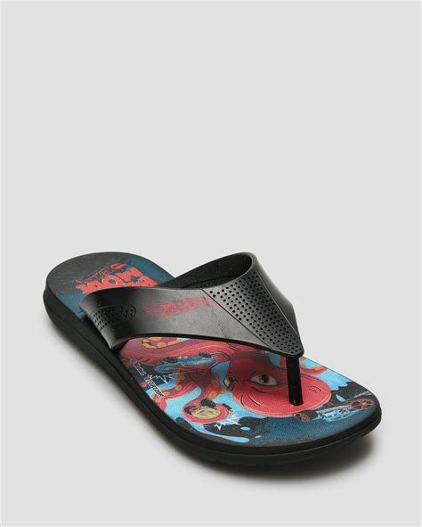 Riachuelo Chinelo Infantil Ipanema Hot Wheels Preto Grendene