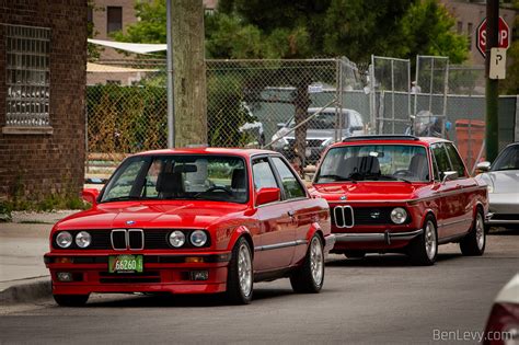 Red E30 And E10 BMW Coupes BenLevy