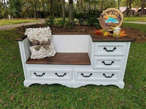 Dresser Bench Entry Table Dresser Bench Entryway Bench Storage Diy