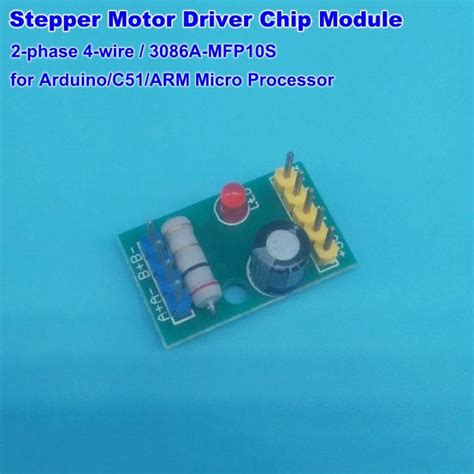 DC 5V 2 Phase 4 Wire Micro Stepper Motor Driver Mini Stepping Motor