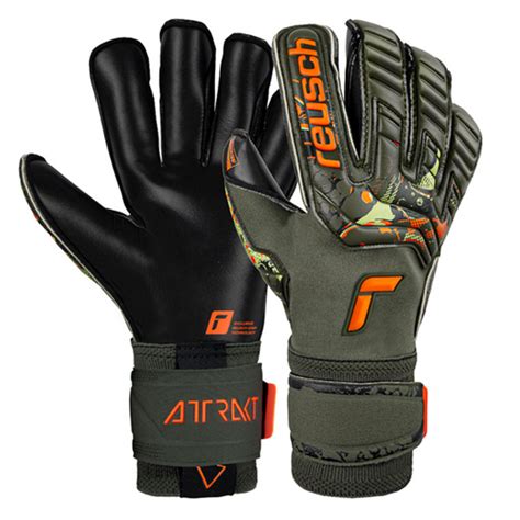 Torwarthandschuh Attrakt Gold X Evolution Cut Reusch Taurussports Ch