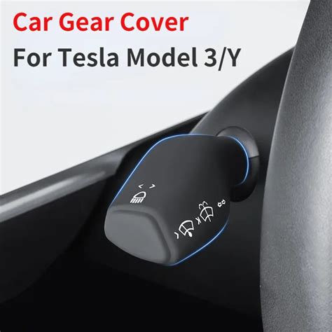 Car Gear Cover Car Steering Wheel Shift Paddle Cover For Tesla Model 3y