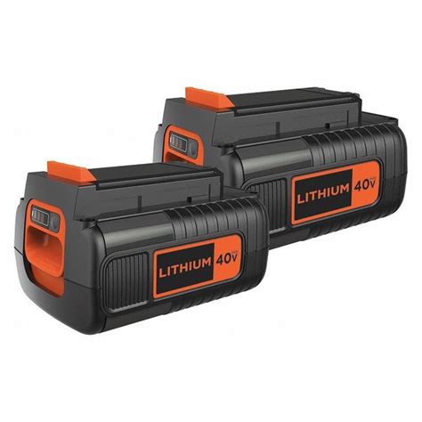 Black And Decker Lbx1540 2 40v Max 15ah Li Ion Battery Pack