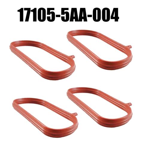 Pcs Intake Manifold Gasket Rubber Fits For Honda For Cr V For Accord