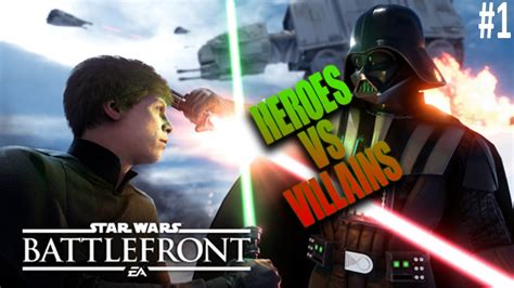 Going Off Star Wars Battlefront Heroes Vs Villains Gameplay