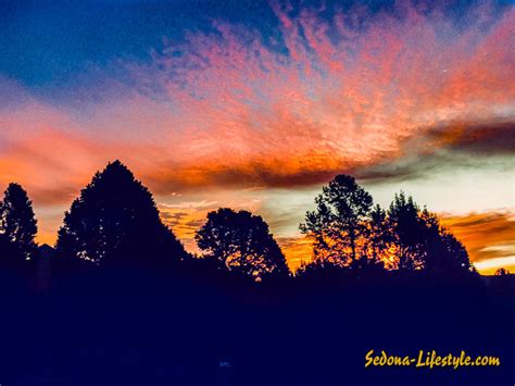 Reverse Sunrise The Cottages At Coffeepot Sedona