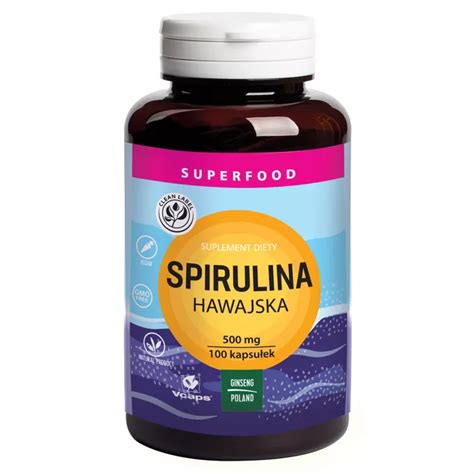 Ginseng Spirulina Hawajska Kapsu Ek Opinie Sk Ad I Cena