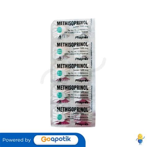 Ulasan Produk Methisoprinol Phapros Mg Strip Tablet