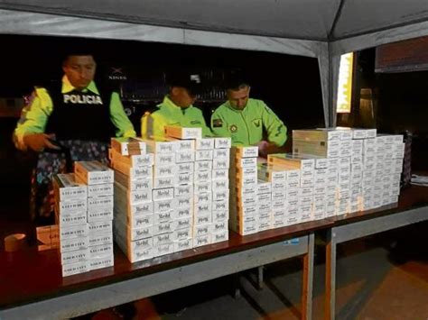 Decomisan Cajas De Cigarrillos El Diario Ecuador