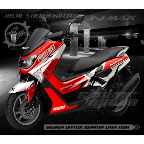 Jual Stiker Decal Nmax Old Stiker Striping Full Body Custom Aksesoris Variasi Stiker Model ...