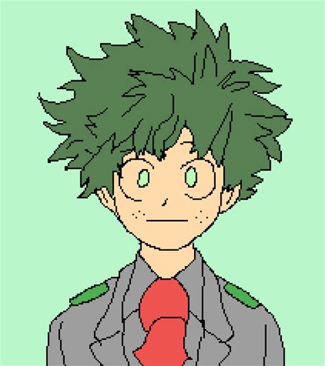 Pixilart Deku By Haruna Yamada