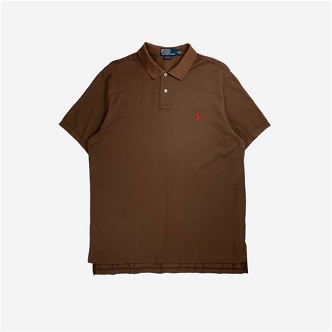 Polo Rl Choco Brown Polo Shirt Men S Fashion Tops Sets Tshirts