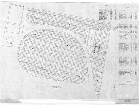 Wpa Cemetery Plat Maps Lorain County Ridgelawn Cemeter Flickr