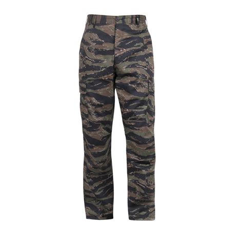 Rothco Camo Tactical Bdu Pants Tiger Stripe Camo