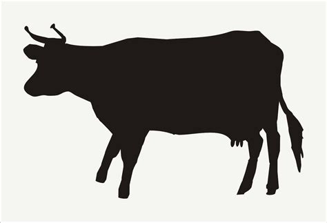 Printable Cow Stencil