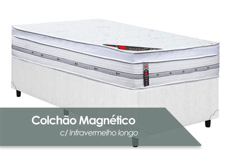 Cama Box Colchão c Vibro Massagem Castor Magnético Gold Star Base