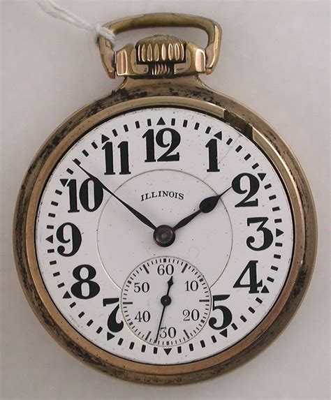 1928 Illinois 60 Hour Bunn Special Gents Railroad The Antique Watch