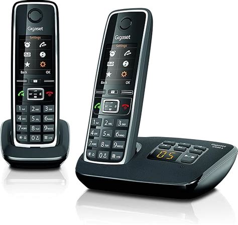 Gigaset C 530 A Duo Telefono 2 Cordless più Segreteria Funzione