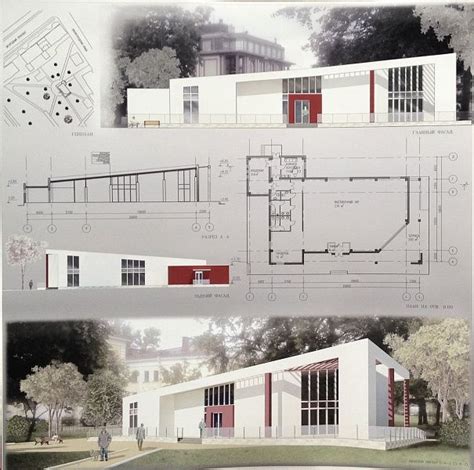 Торгово-выставочный павильон. Примеры подачи 2015г. | Architecture ...