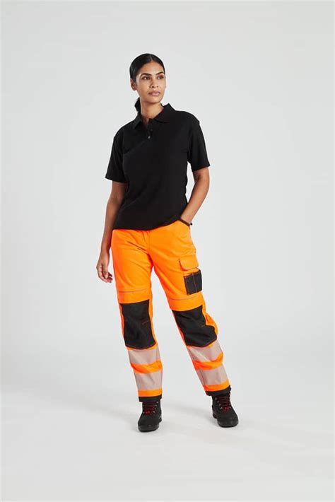 Portwest Pw Pw Women S Hi Vis Work Trouser Oakeys Safety Ltd