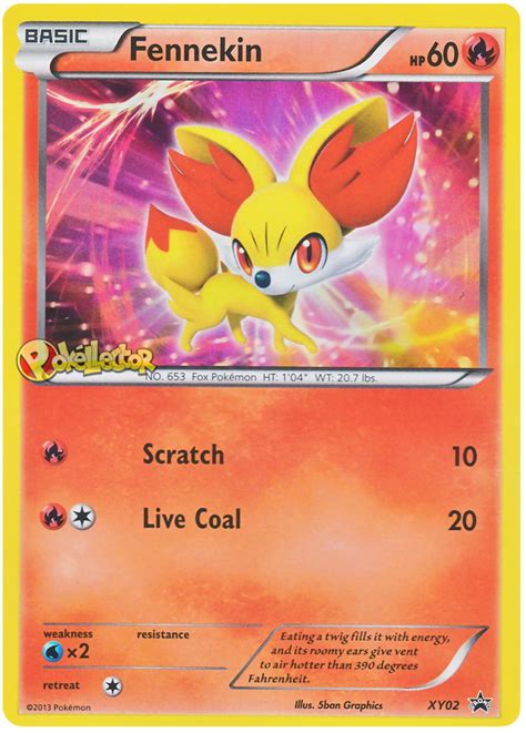 Fennekin XY Promos 2 Pokemon Card