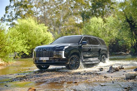 Aussies Meet Your New 2024 Hyundai Palisade Calligraphy Black Ink