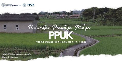 Company Profile Pusat Pengembangan Usaha Kecil PPUK Prasetiya Mulya