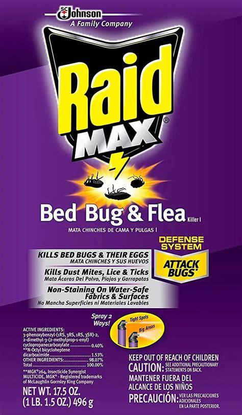 Raid Max Bed Bug Spray Reviews Everything You Need To Know