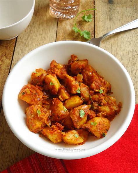 Tawa Aloo Masala Potato Fry Indian Recipes Blogexplore